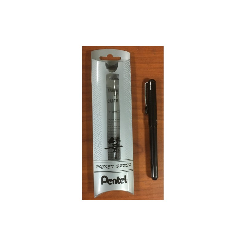 Stylo pinceau rechargeable Pentel: "Pocket Brush""