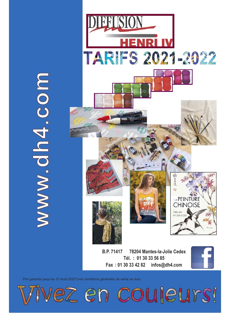 Catalogue DH4 2021-2022